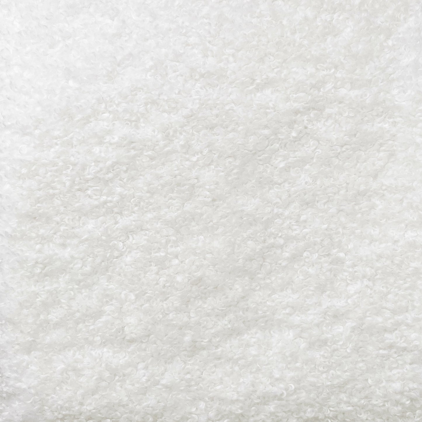 Teddy Faux Fur Throw - Pearl