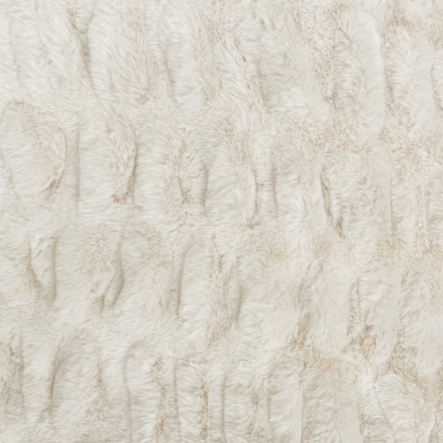 Mallow Faux Fur Throw - Coconut