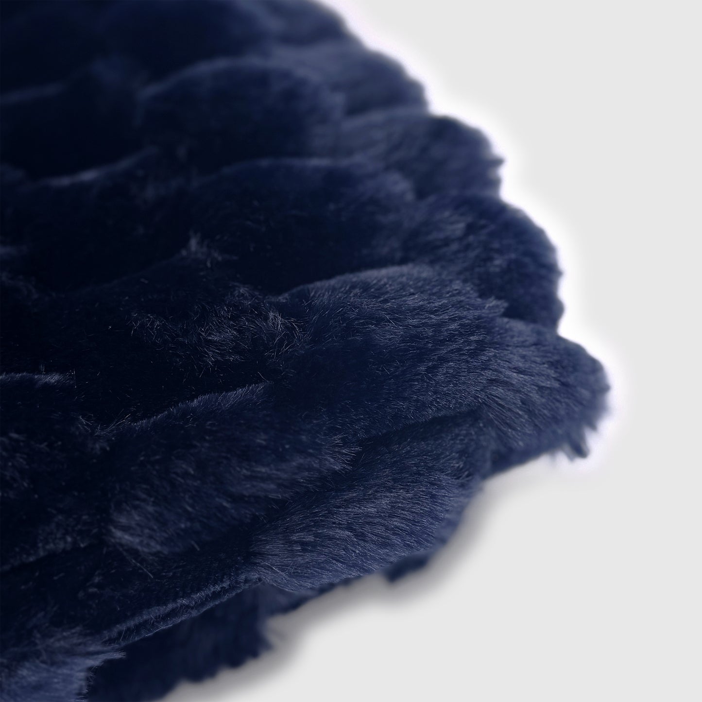 The Mood Honey Faux Fur Throw, 50x60 in., Midnight Blue