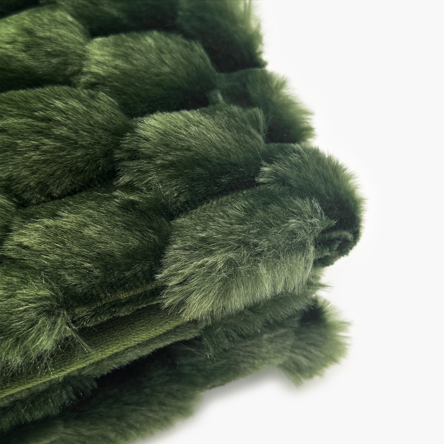 Honey Faux Fur Throw - Cypress