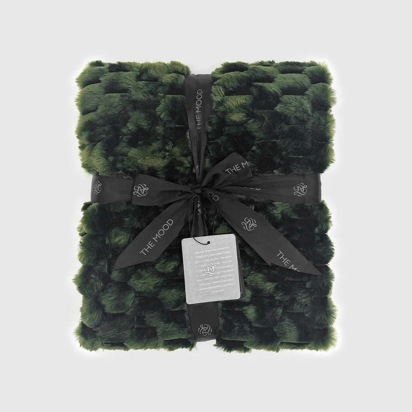 The Mood Honey Faux Fur Throw, 50x60 in., Cypress