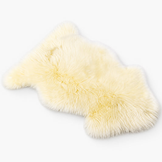 Extra Large Sheepskin Single Pelt - Cream