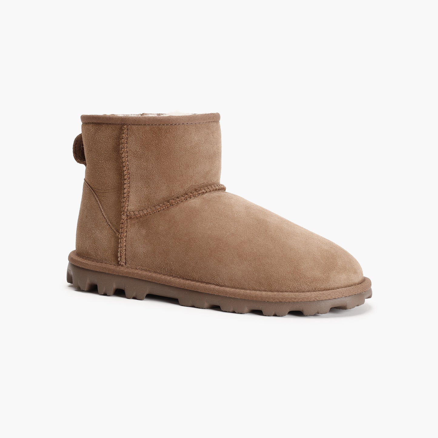 Women's Ella Shearling Ankle Boots - Brown