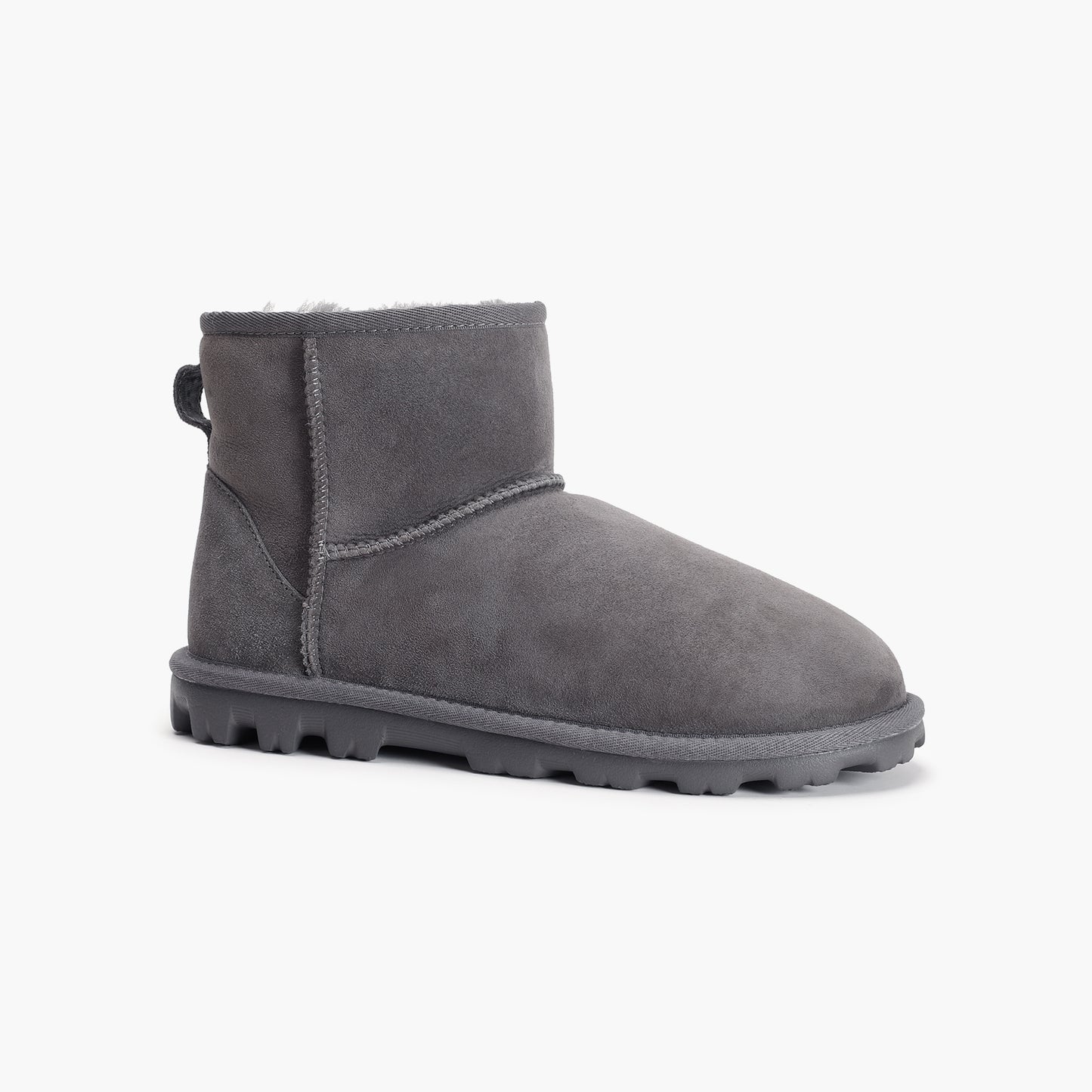Women's Ella Shearling Ankle Boots - Gray