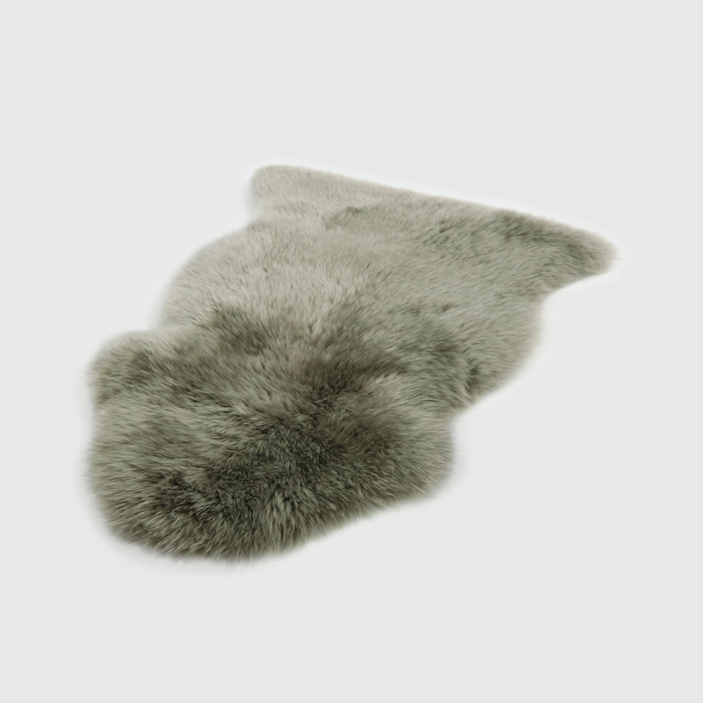 The Mood Charlie Sheepskin Single Pelt Rug, Sage Green