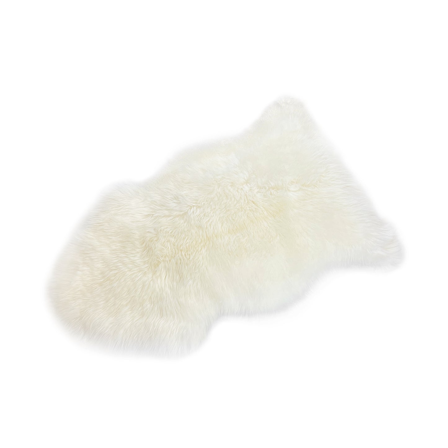 The Mood Charlie Sheepskin Single Pelt Rug, Natural Ivory