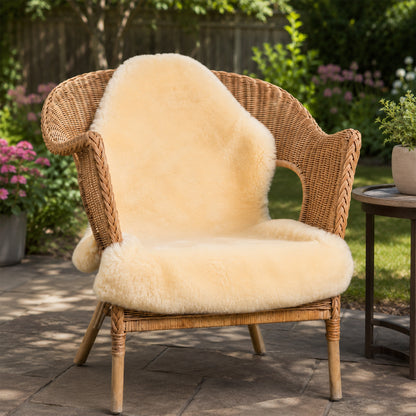 Sheepskin All-Purpose Cushion Mat - Small