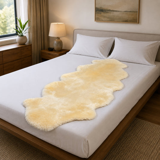 Sheepskin All-Purpose Cushion Mat - Long