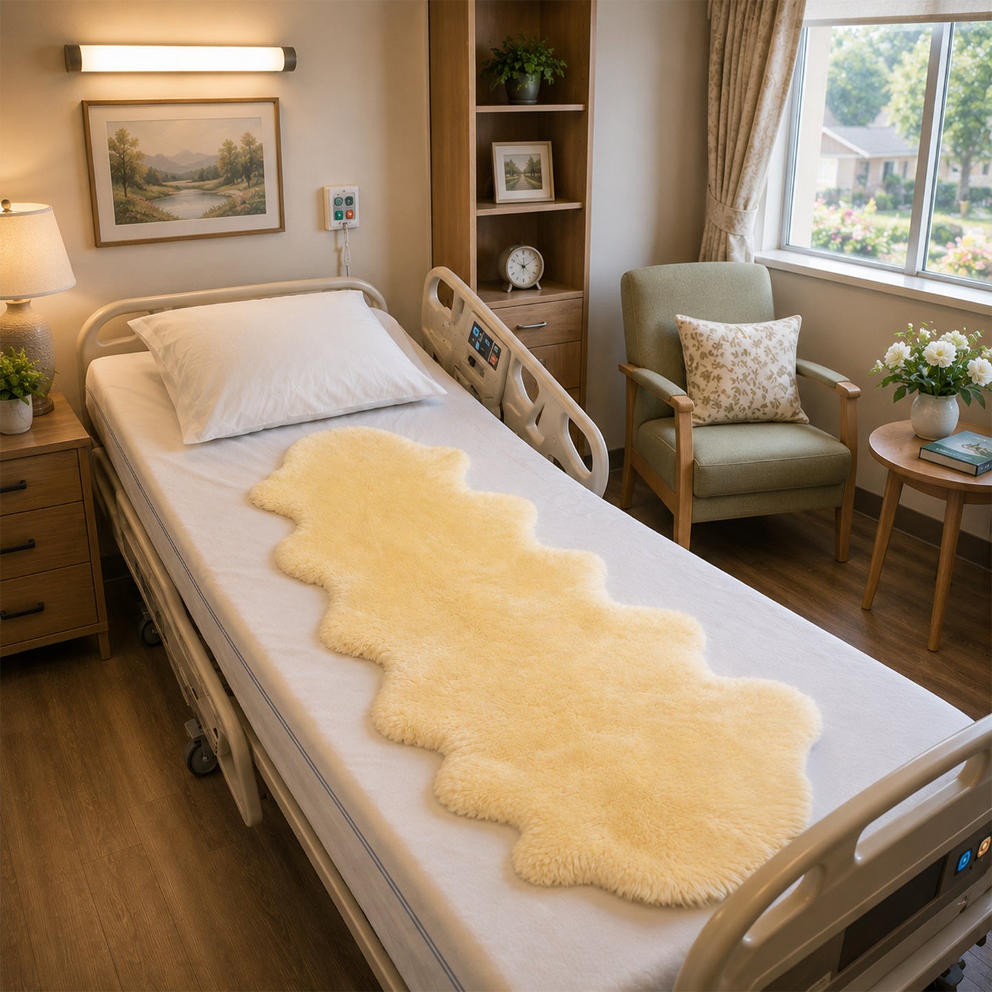 Sheepskin All-Purpose Cushion Mat - Long