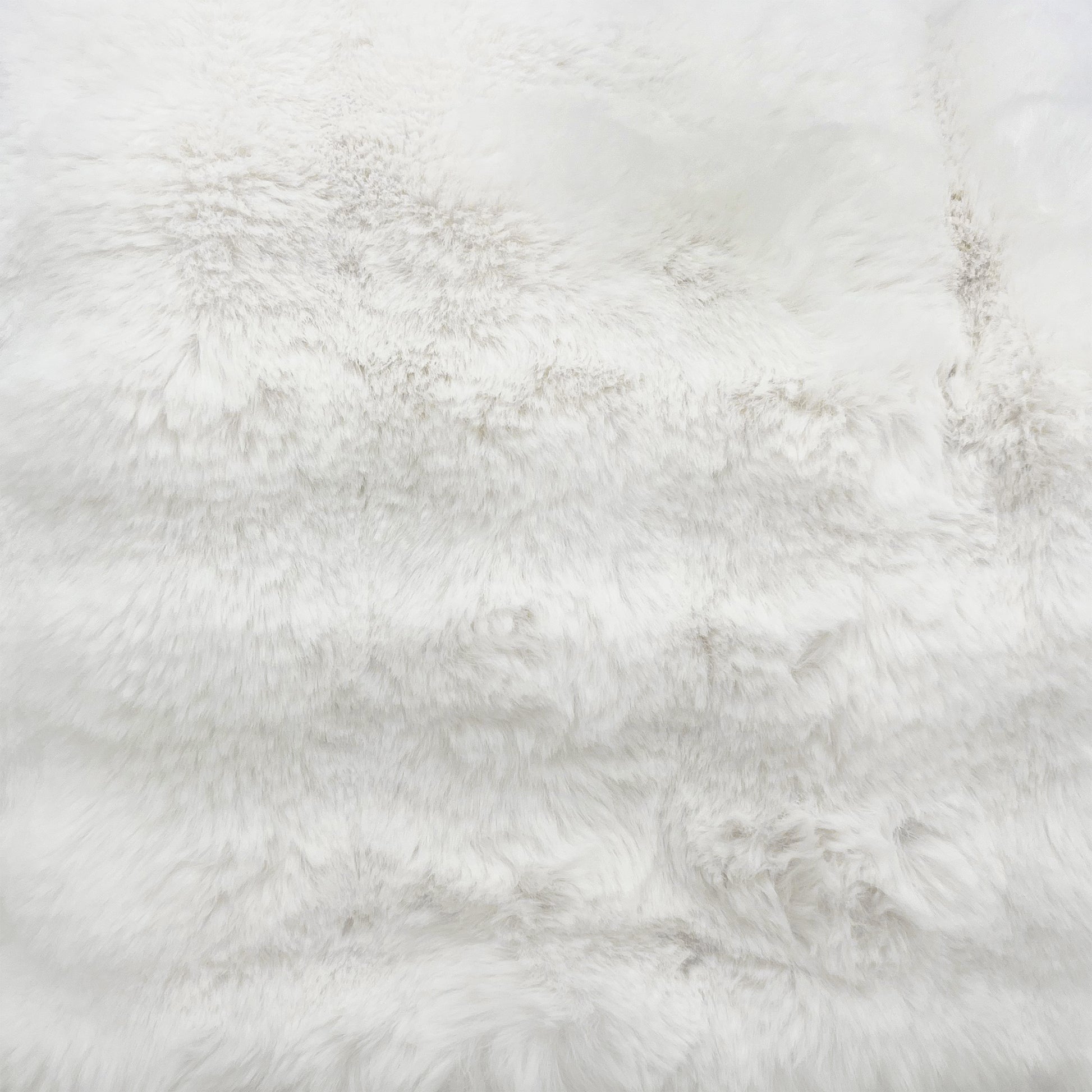 The Mood Cubby Faux Fur Throw, 50x60 in., White