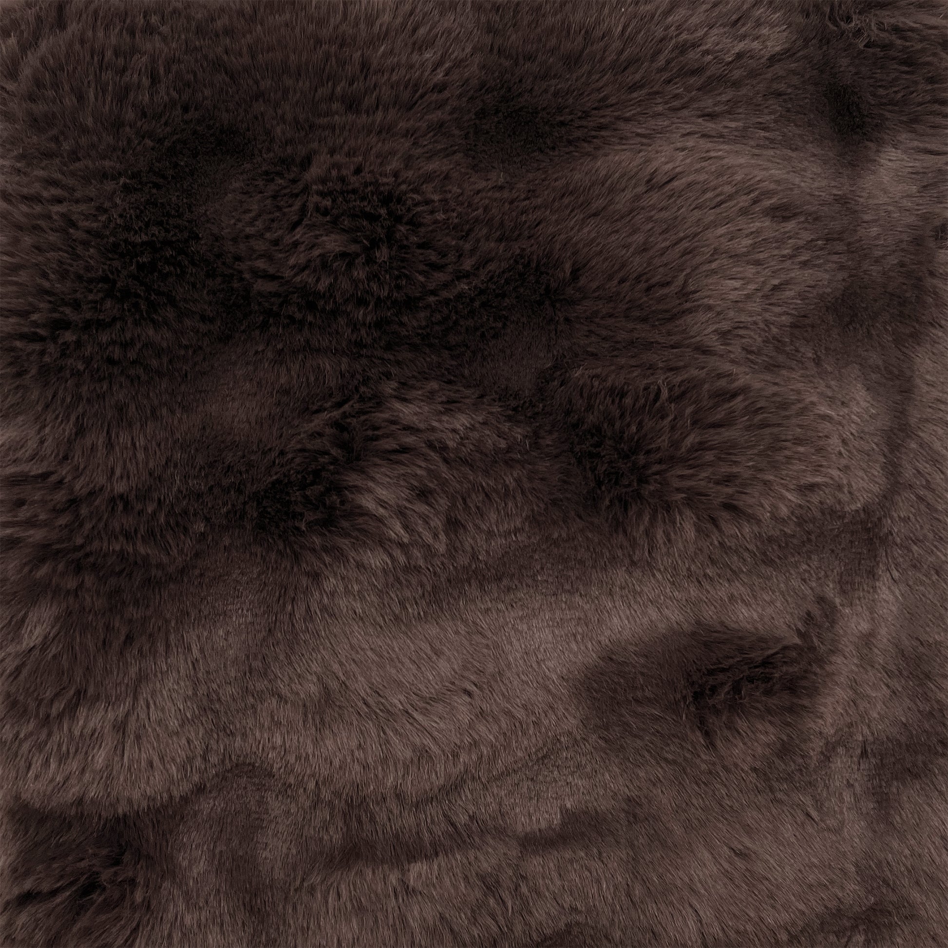 The Mood Cubby Faux Fur Throw, 50x60 in., Espresso