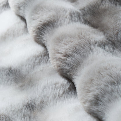 The Mood Cubby II Tie-Dyed Faux Fur Throw, Ragdoll