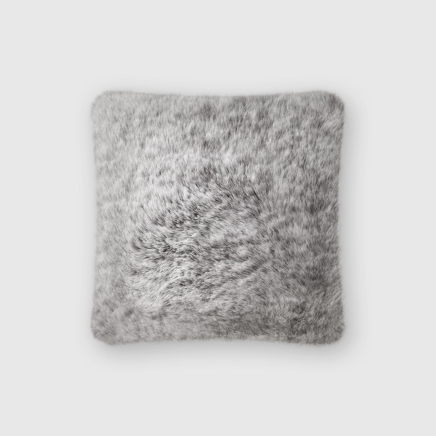 The Mood | Rex Faux Fur 16"x16" Pillow, Misty Sky