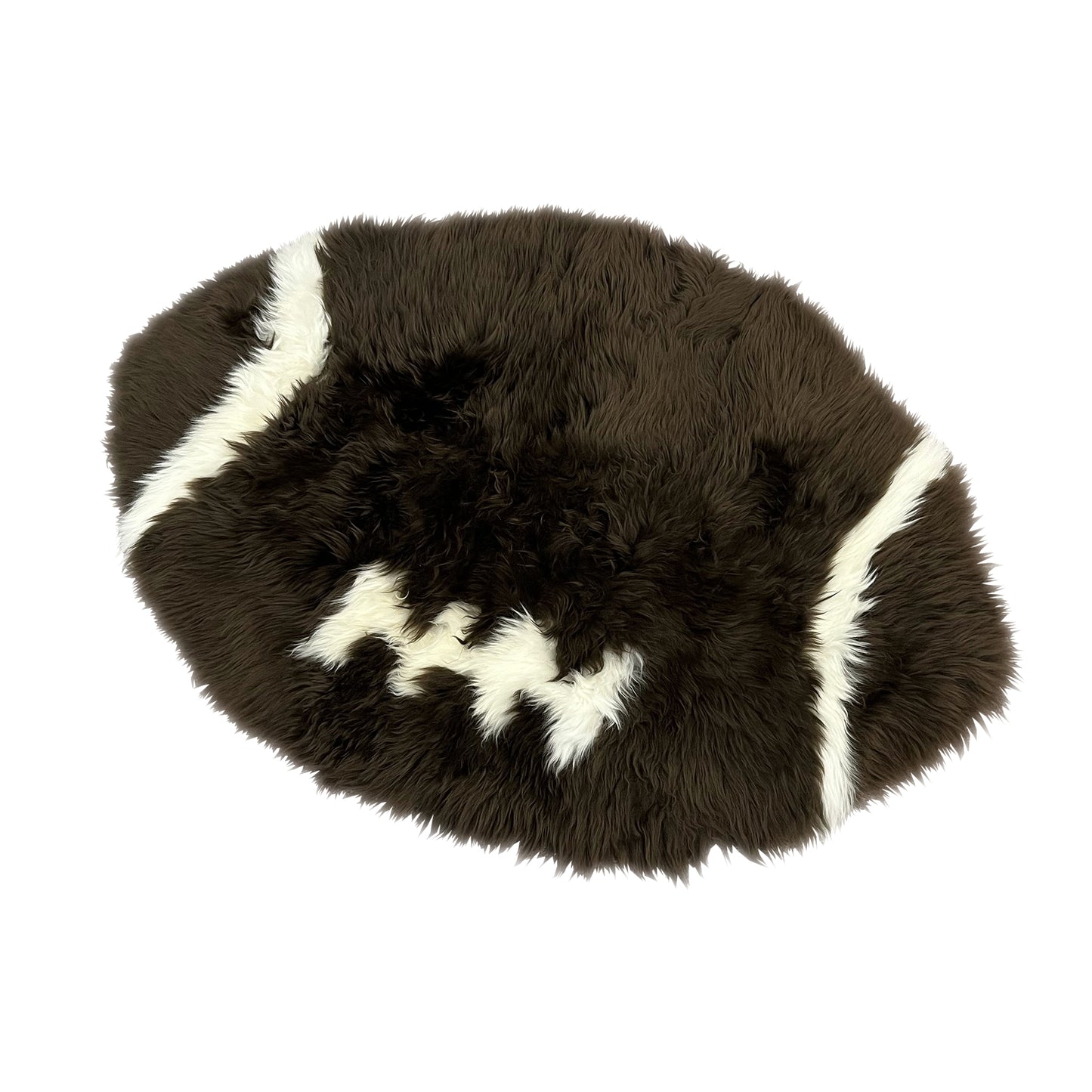 Bowron Sports-Themed Sheepskin Rug, 28x40 in., American Football