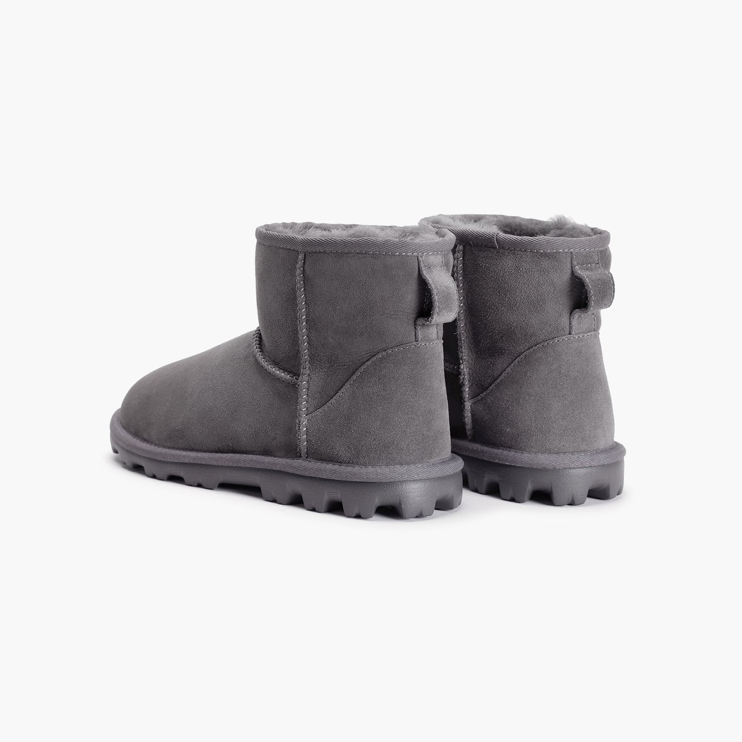 Women's Ella Shearling Ankle Boots - Gray
