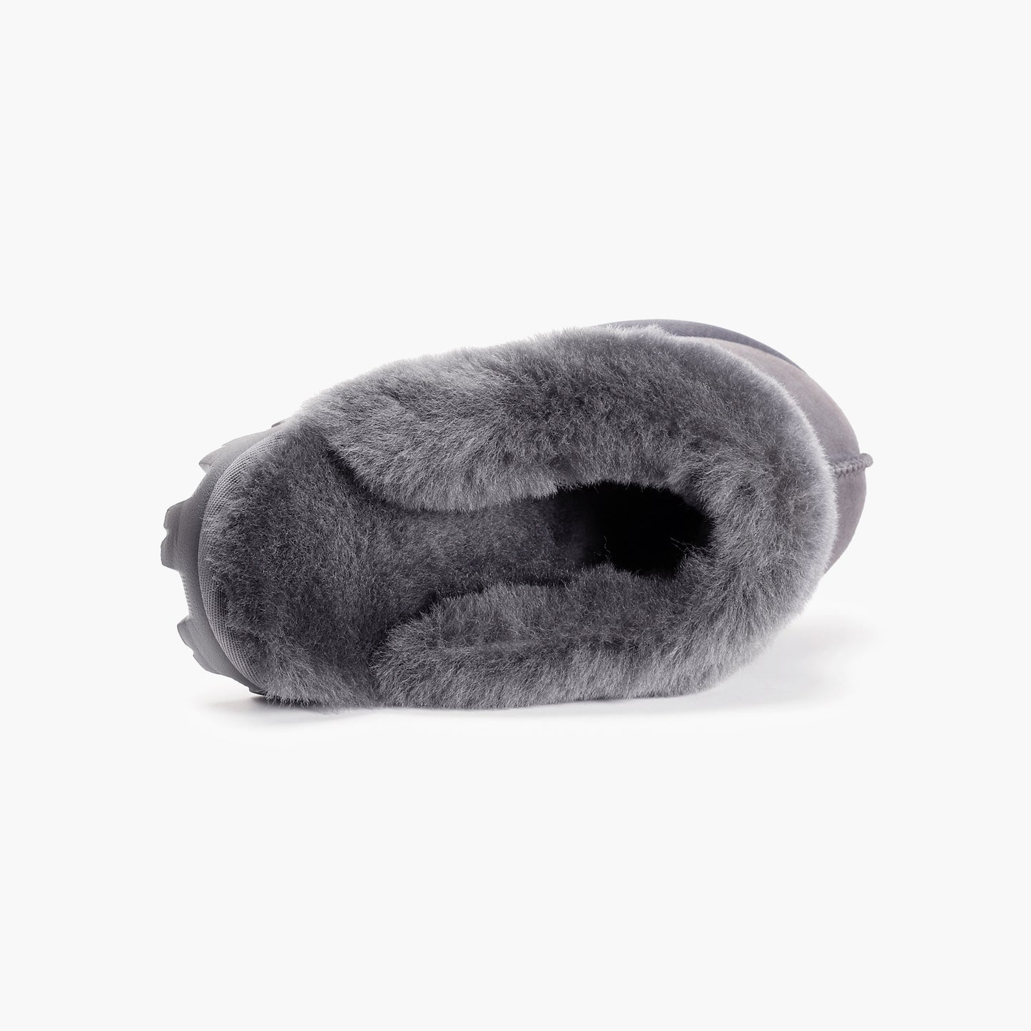 Women's Anna Shearling Scuff Slippers - Gray