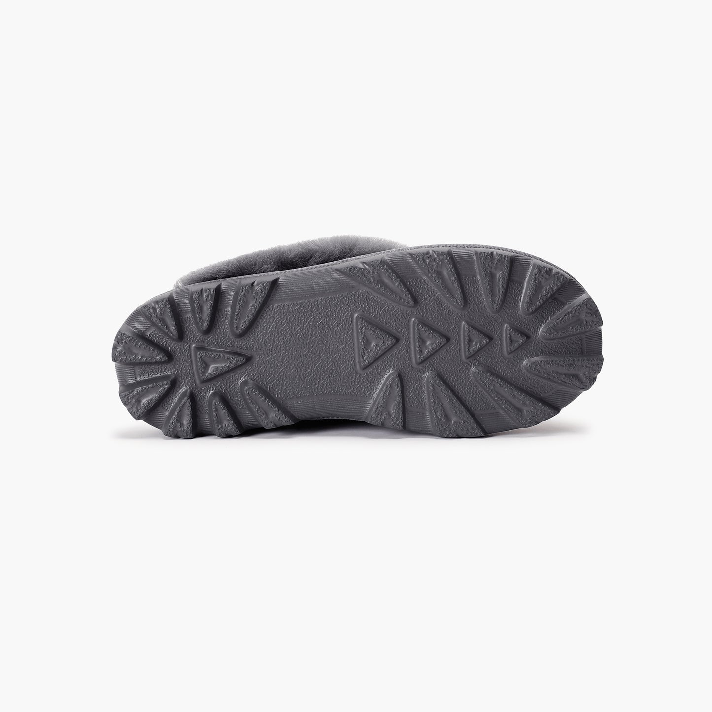 Women's Anna Shearling Scuff Slippers - Gray