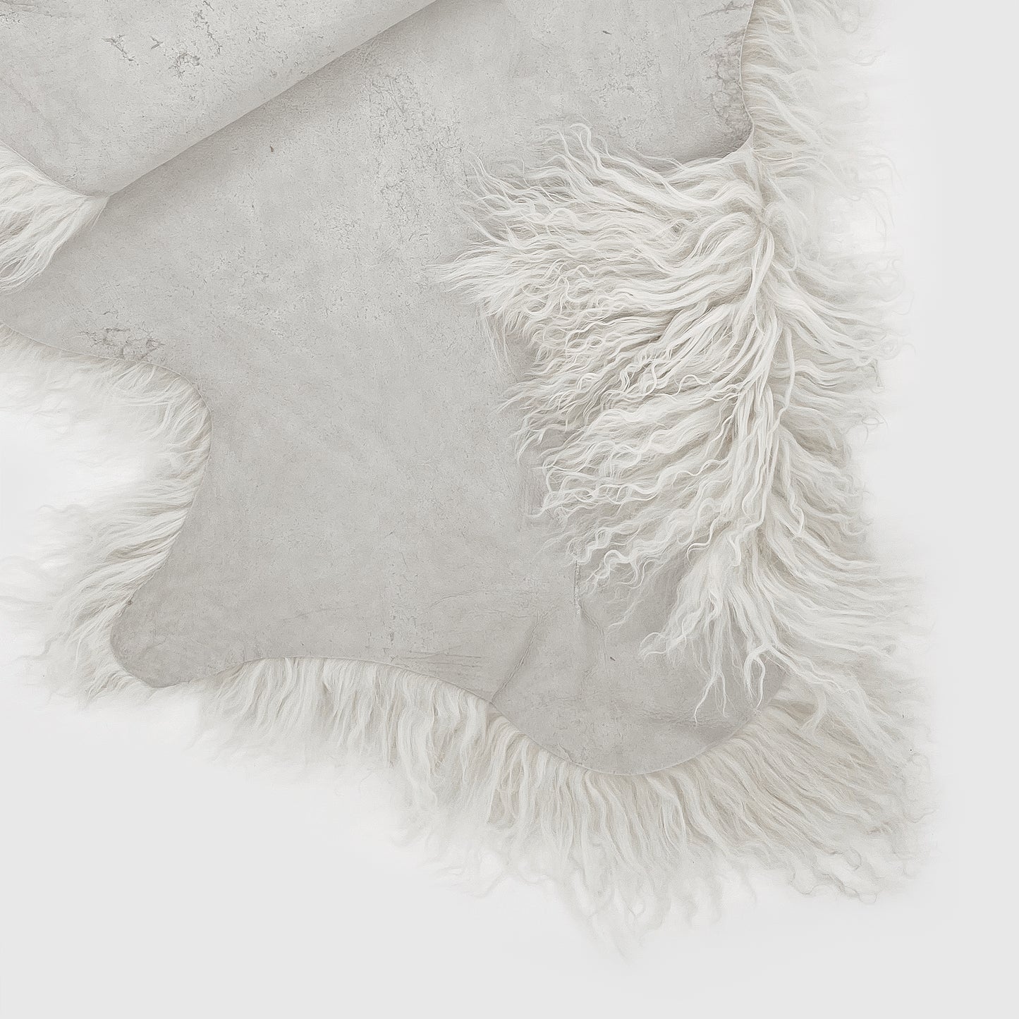 The Mood | Gobi Mongolian Lambskin Pelt, Birch