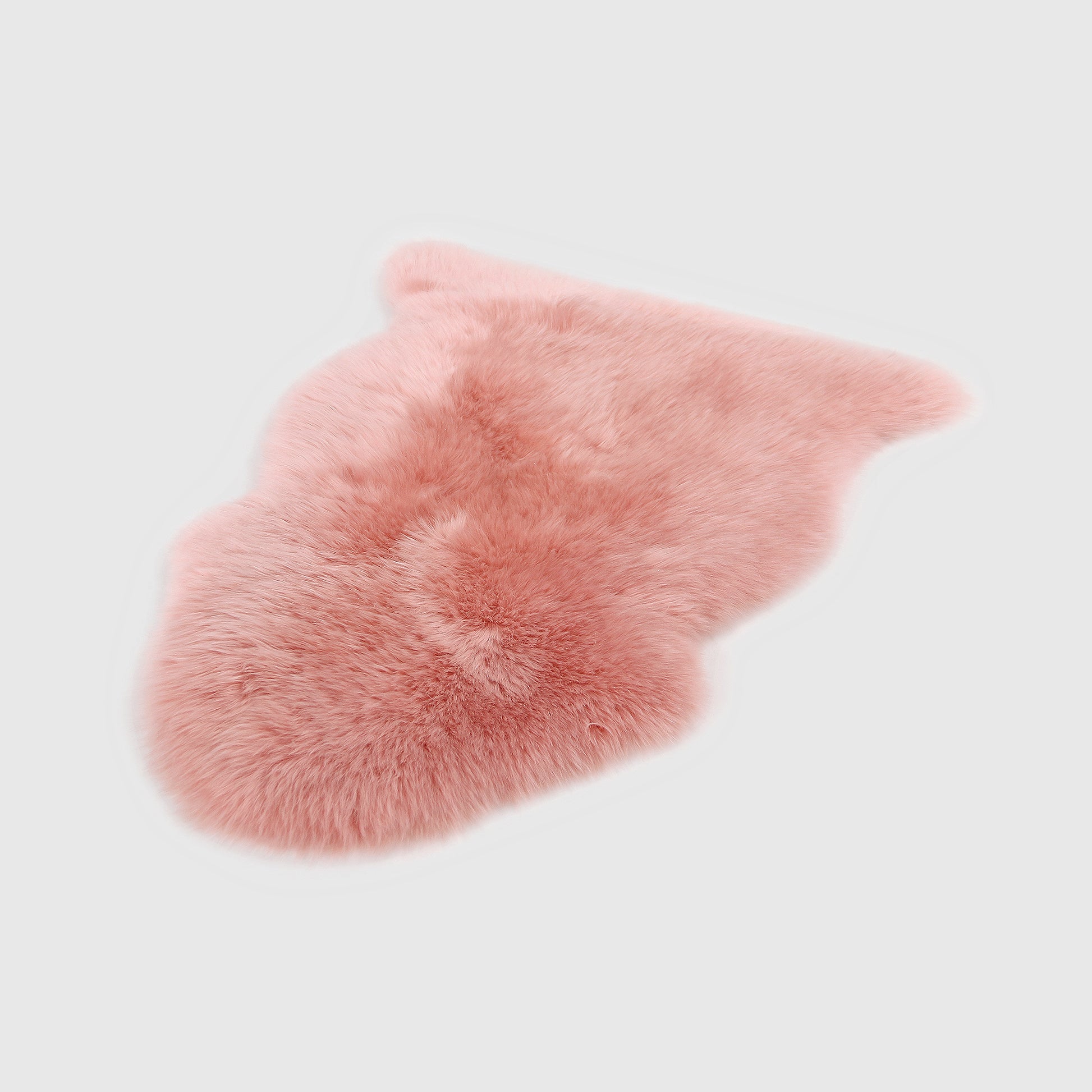 The Mood | Charlie Sheepskin Single Pelt Rug, Flamingo Pink