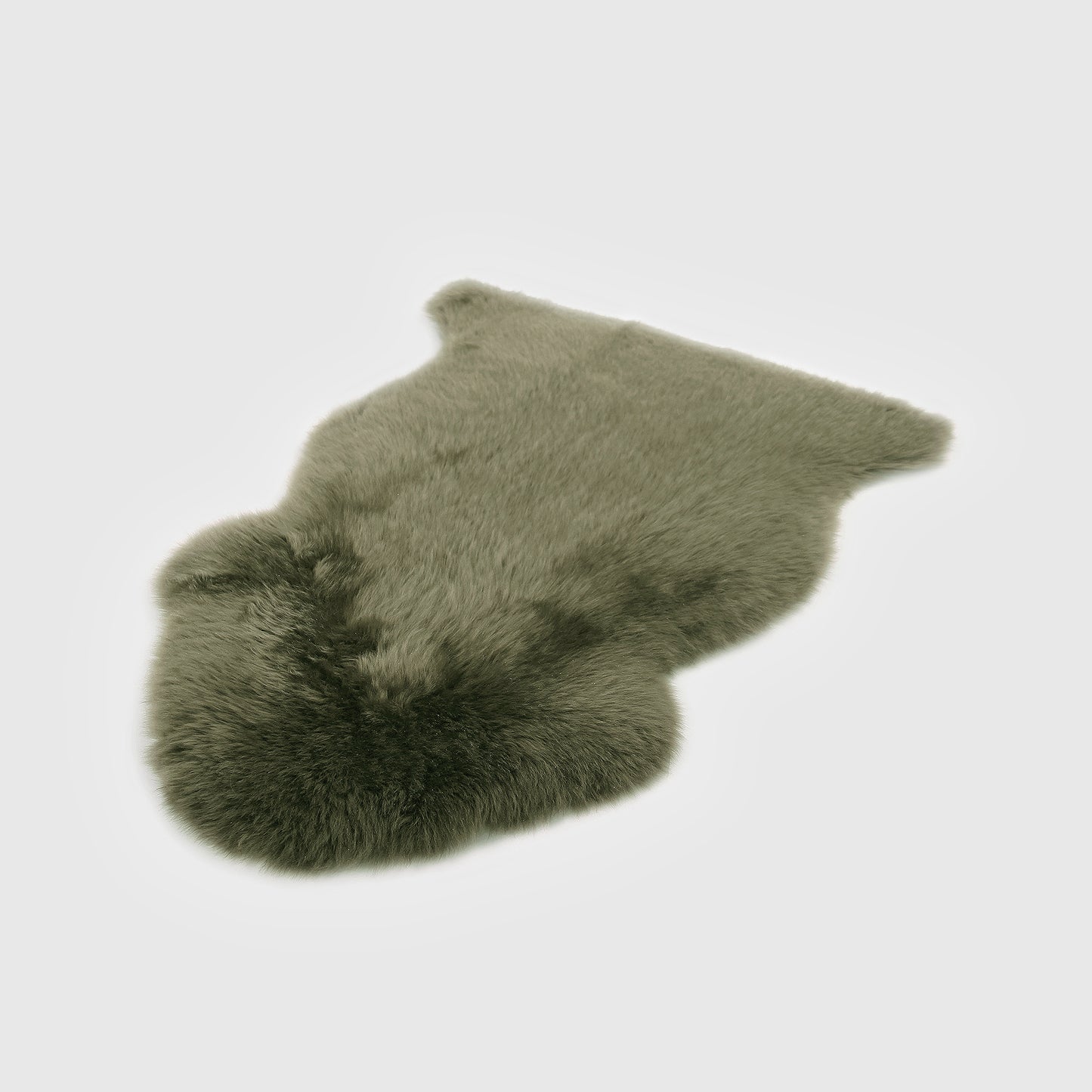 The Mood | Charlie Sheepskin Single Pelt Rug, Dusty Green