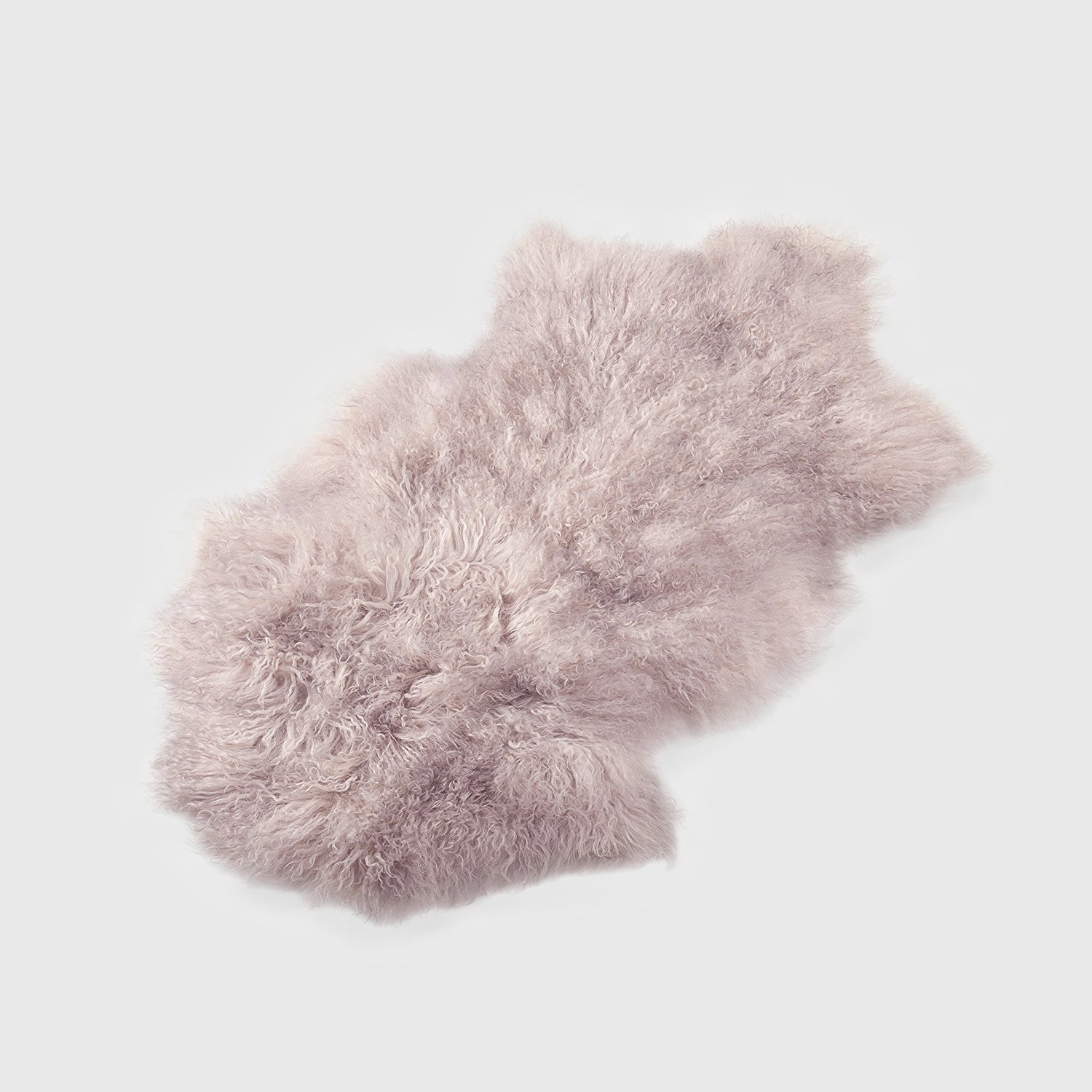 The Mood | Gobi Mongolian Lambskin Pelt, Mahogany Rose