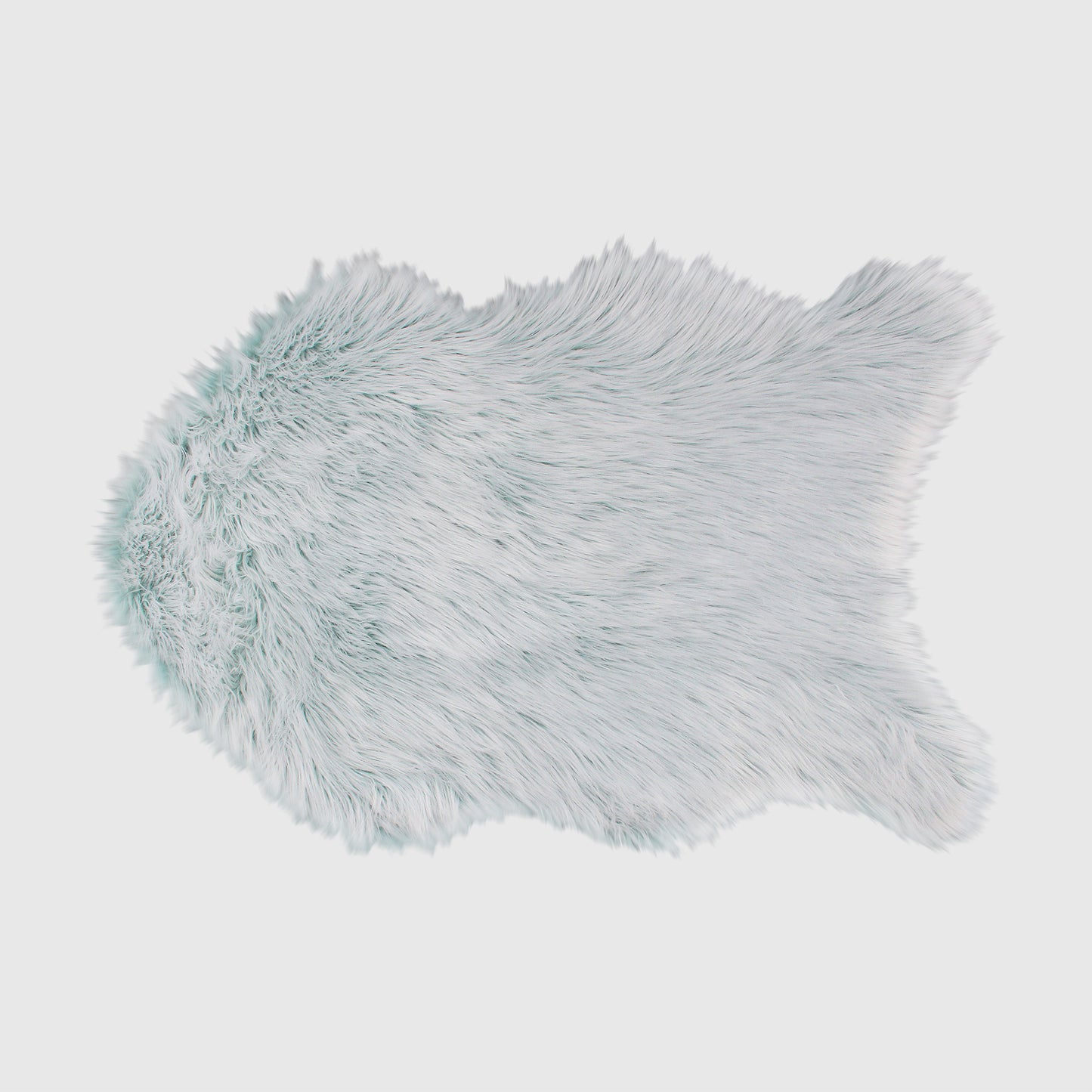 The Mood Harris Faux Fur Rug, 2x3 ft., Summer Breeze