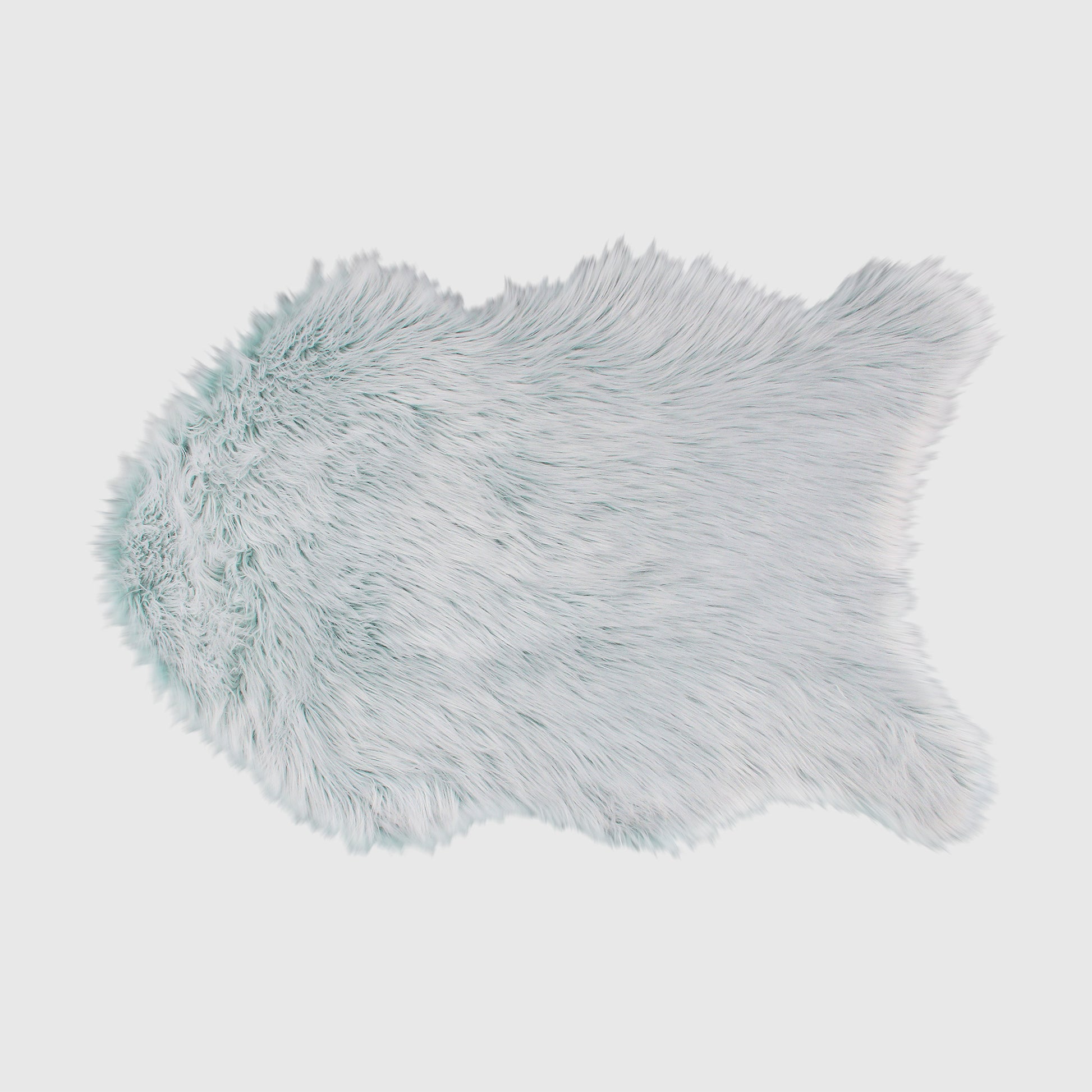 The Mood Harris Faux Fur Rug, 2x3 ft., Summer Breeze