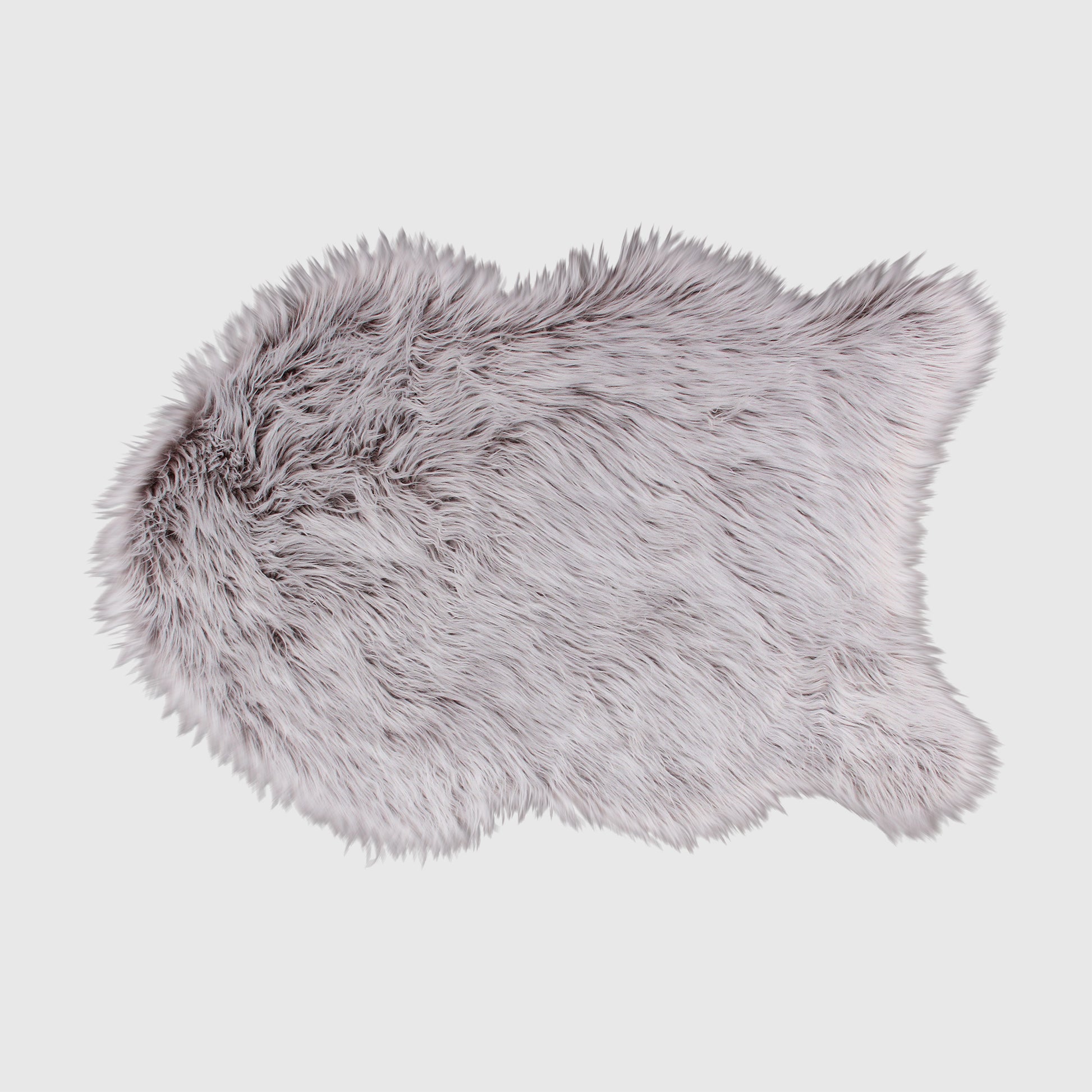 The Mood Harris Faux Fur Rug, 2x3 ft., Mocha