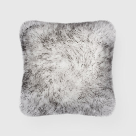 The Mood | Charlie Sheepskin 20”x20” Pillow, Husky Tip