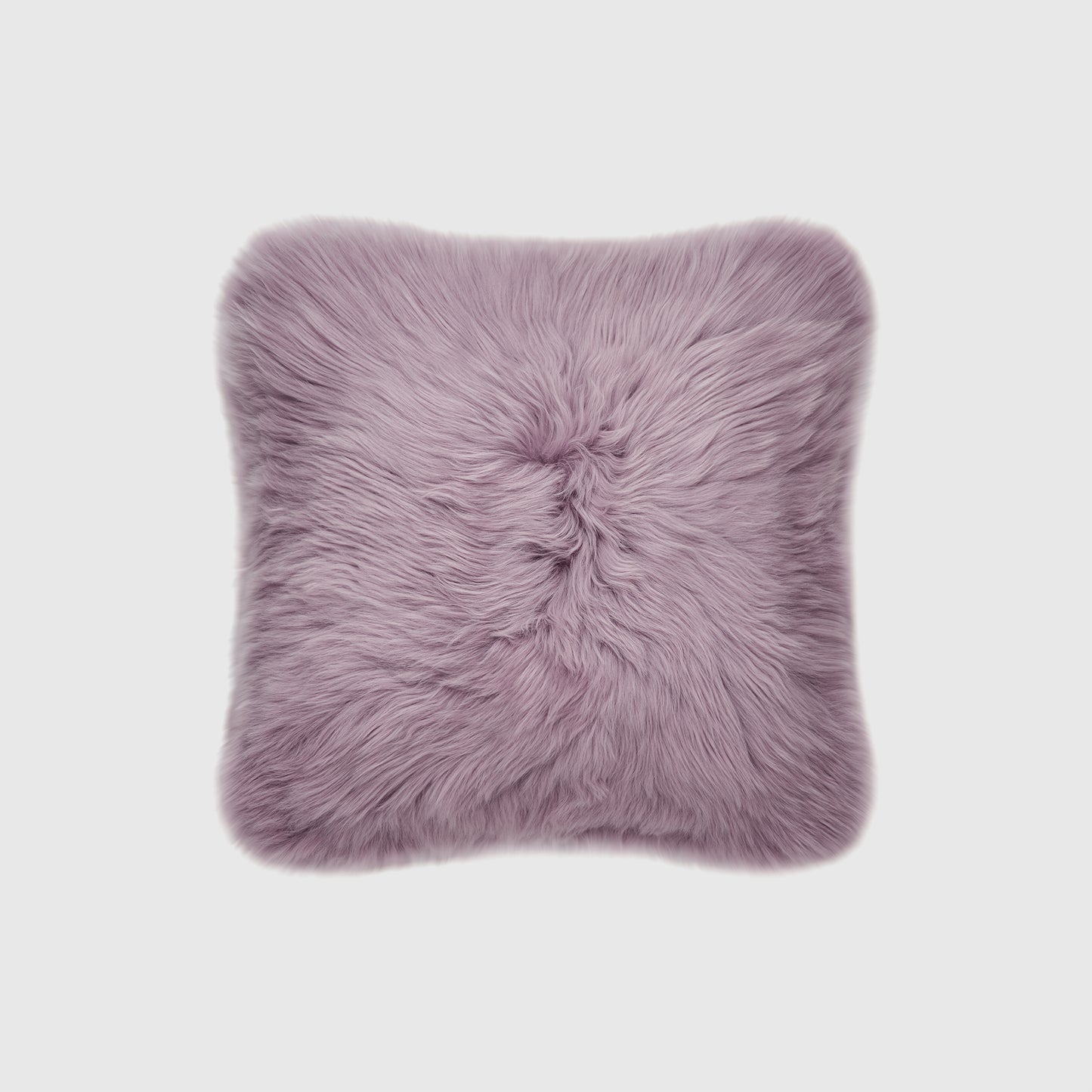 The Mood | Charlie Sheepskin Double-sided 16"x16" Pillow, Purple Quail