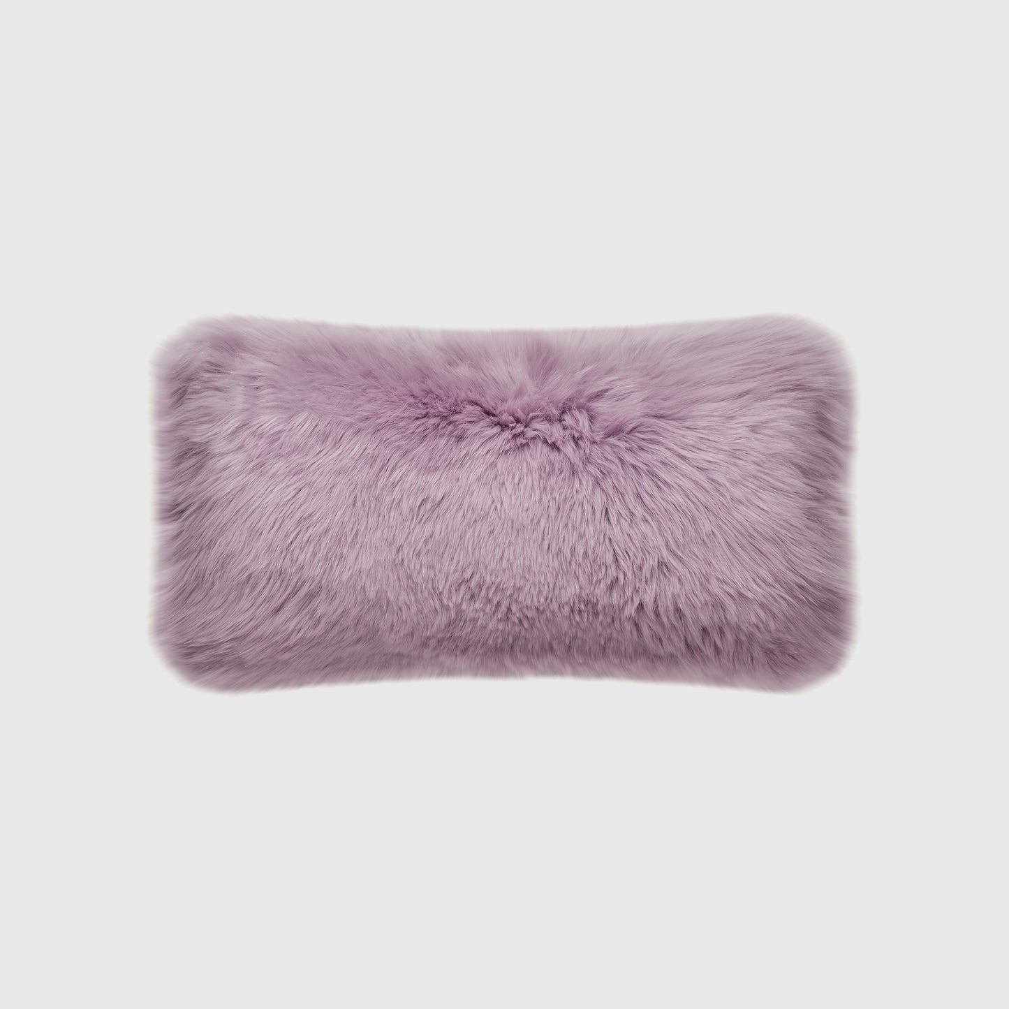The Mood | Charlie Sheepskin Double-sided 12"x22" Pillow, Purple Quail