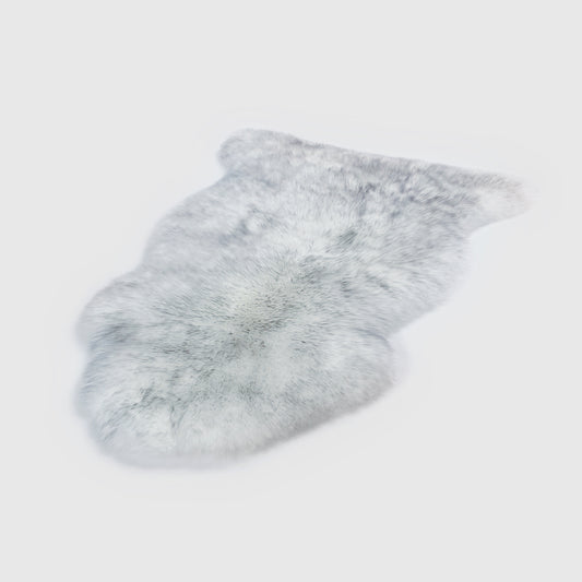 The Mood Charlie Sheepskin Single Pelt Rug, Gray Mist