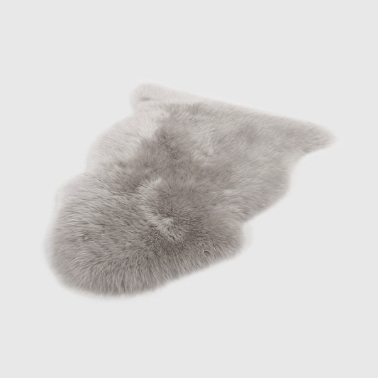 The Mood | Charlie Sheepskin Single Pelt Rug, Chateau Gray