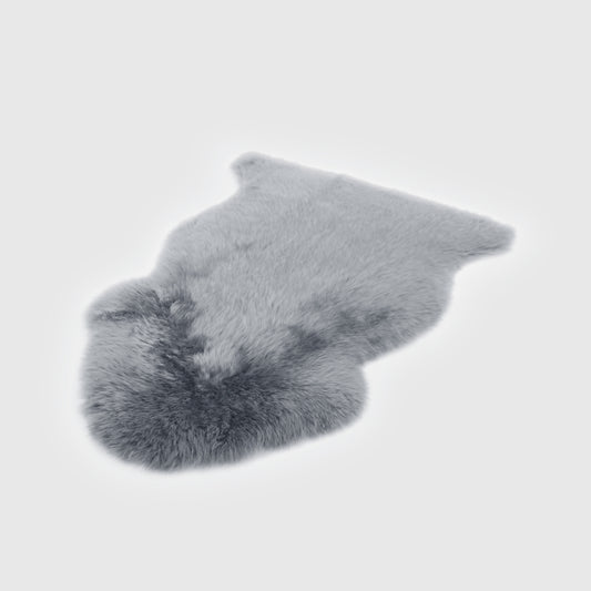 The Mood | Charlie Sheepskin Single Pelt Rug, Quicksilver