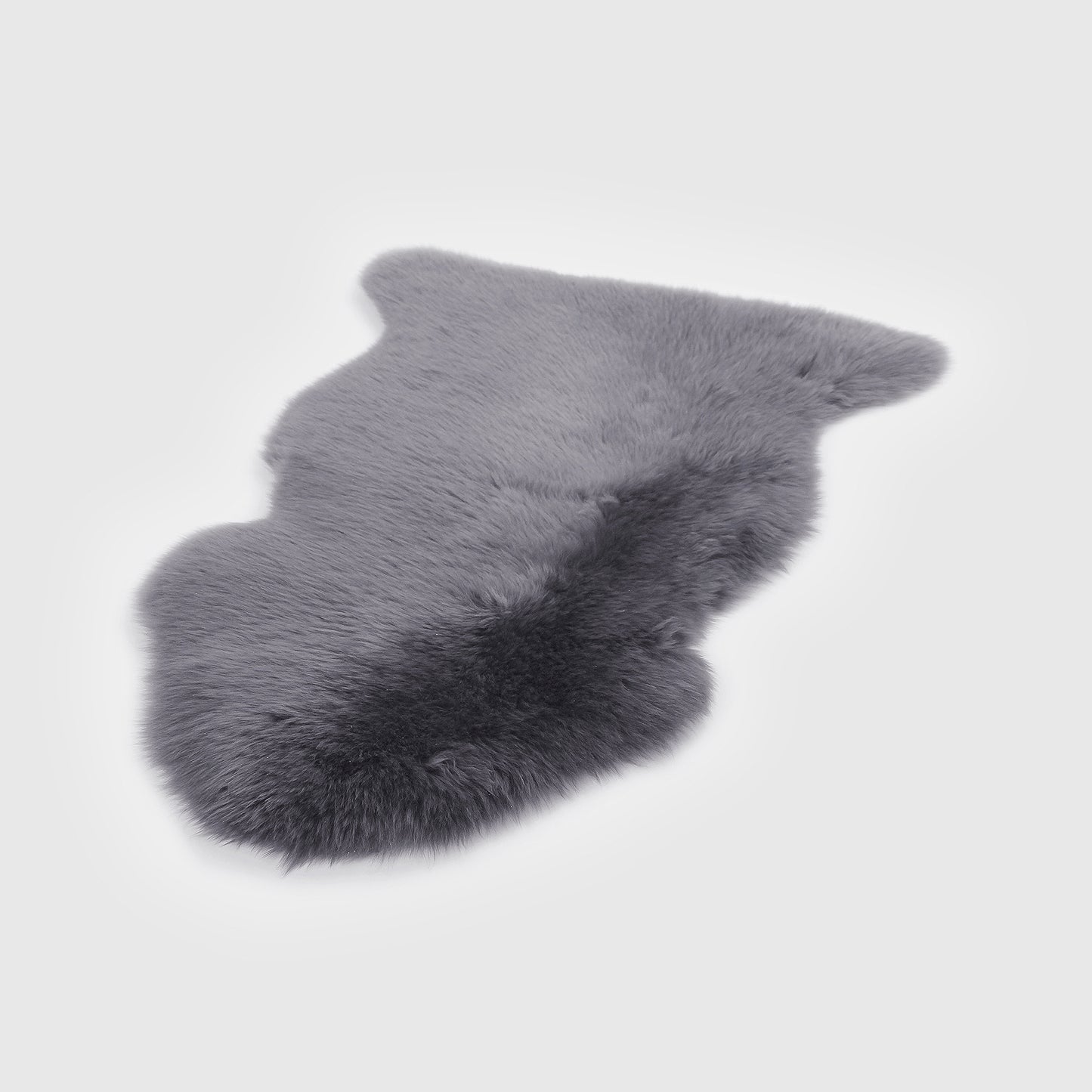 The Mood | Charlie Sheepskin Single Pelt Rug, Charcoal Gray