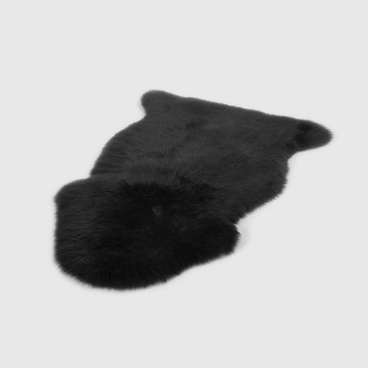 The Mood | Charlie Sheepskin Single Pelt Rug, Black