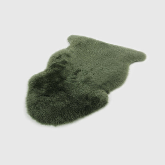 The Mood | Charlie Sheepskin Single Pelt Rug, Cypress