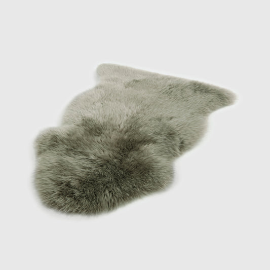 The Mood Charlie Sheepskin Single Pelt Rug, Sage Green